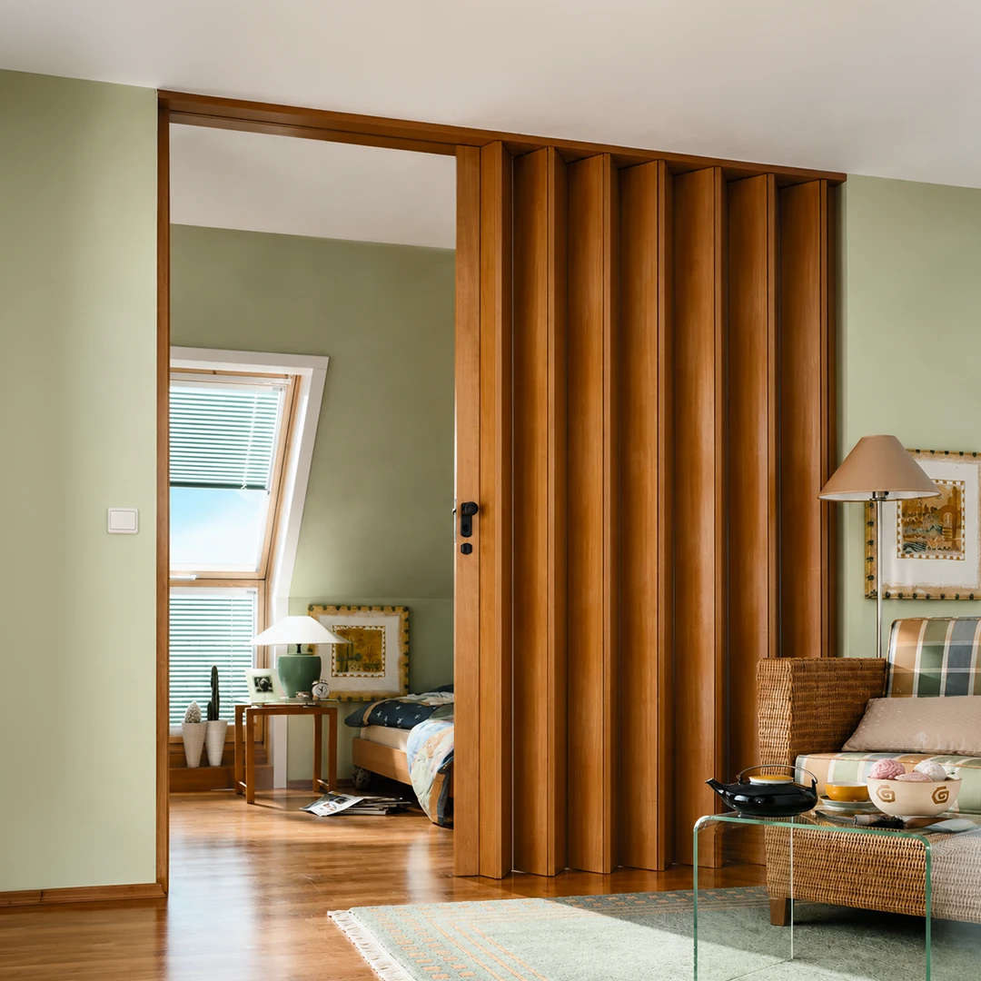 Puertas plegables PVC