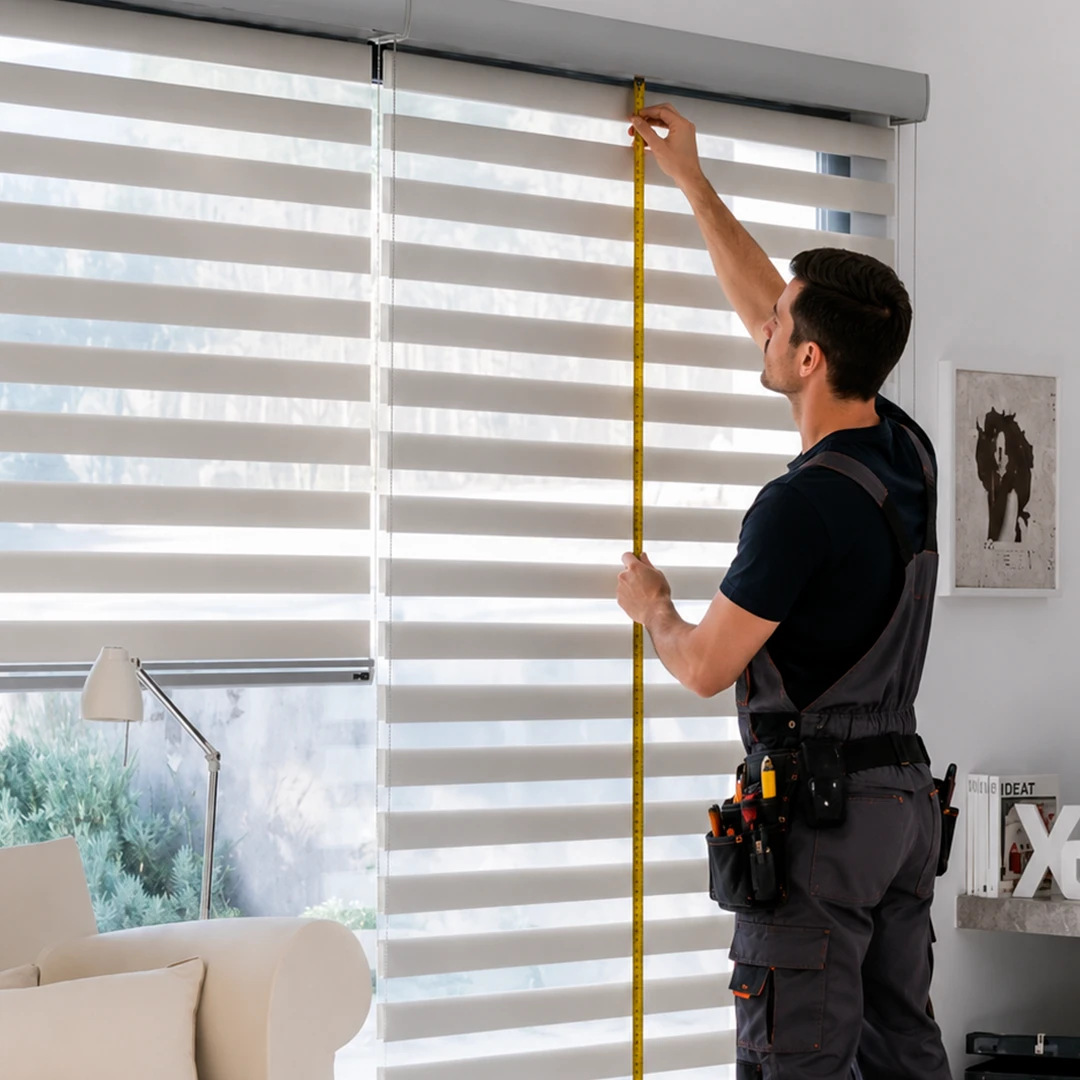 Montaje profesional de cortinas roller